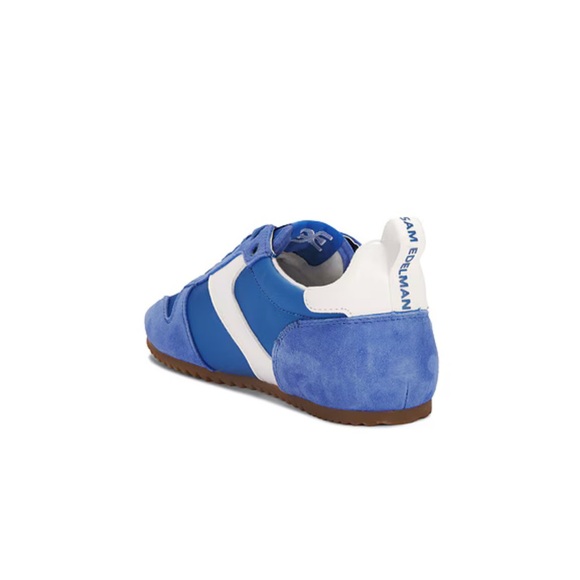 NEW! Sam Edelman Zaria Blue and White Sneakers - Picture 2 of 4
